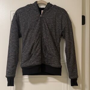lululemon athletica Black and Gray Hoodie